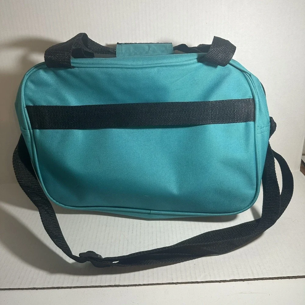 Wrangler Laptop Crossbody Bag Blue Black Travel Tote Bag 15 inch Computer‎ Case